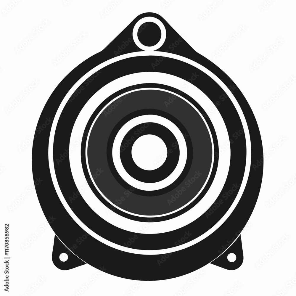 speaker isolated on white background speaker isolated on white background