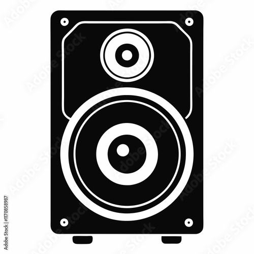 speaker isolated on white background