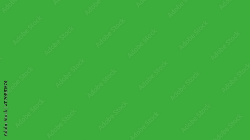 Looping video animation triangle moving on green screen background Looping video animation triangle moving on green screen background