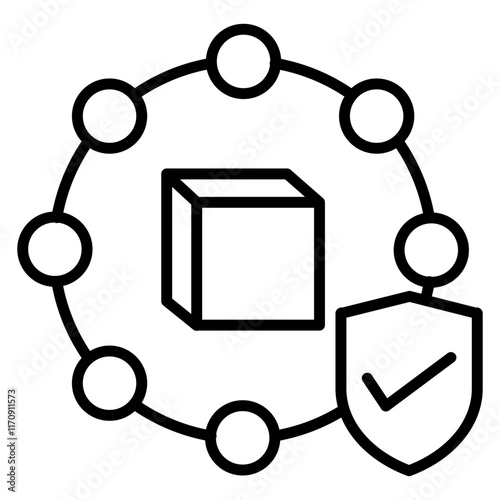 Blockchain Protocol Icon
