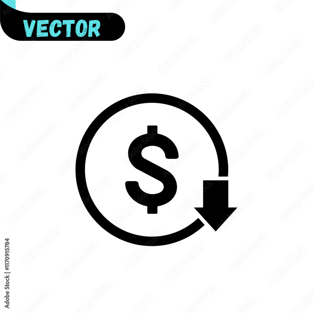 dollar sign icon dollar sign icon