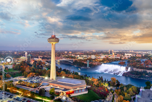 Photography Niagara, Ontario, Canada Landmark Skyline