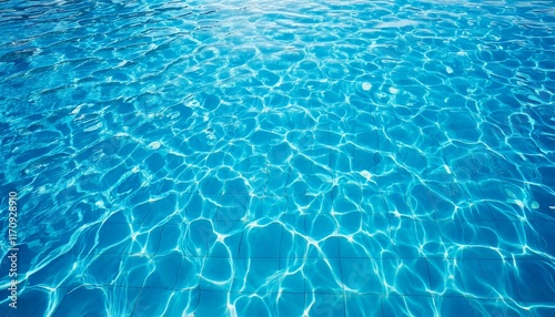 Pool from above, reflection, water surface, sunny day, summer, caustic, liquid, blue, ripples, waves, glistening, sunlight, sparkling, tranquility, nature, outdoor, relaxing, leisure, clear, refreshin photo