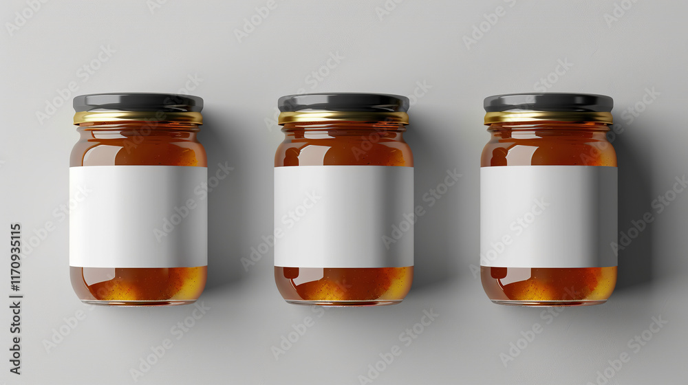 Juice bottle mockup with plants on a white table Juice bottle mockup with plants on a white table