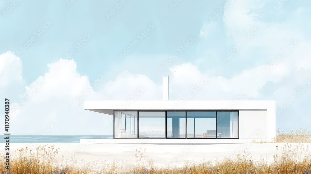 Modern Coastal House Design Minimalist Architecture