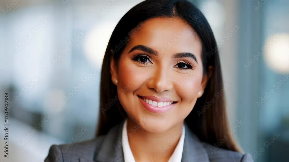 Portrait of a Confident and Smiling Businesswoman Portrait of a Confident and Smiling Businesswoman