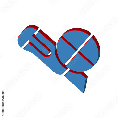 Cutter icon design template