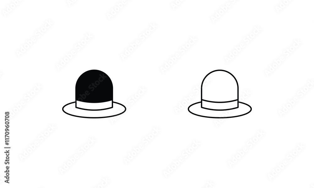 Hat icons set vector stock illustration Hat icons set vector stock illustration