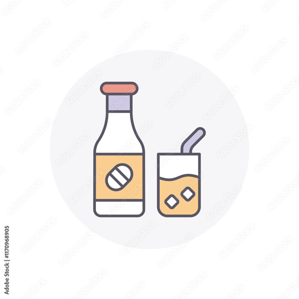 Refajo vector icon Refajo vector icon