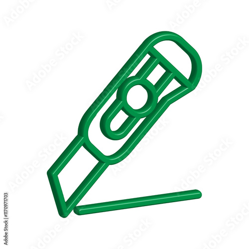 Cutter icon design template