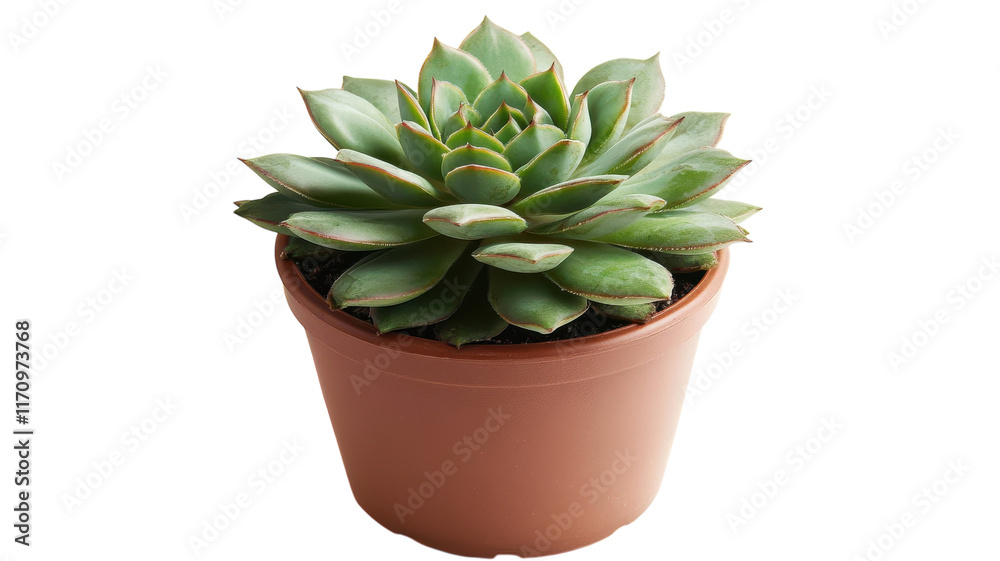 A Single Potted Succulent with Thick Green Leaves Perfect for Home Decor and Gardening Enthusiasts, Ideal for Bringing a Touch of Nature Indoors. A Single Potted Succulent with Thick Green Leaves Perfect for Home Decor and Gardening Enthusiasts, Ideal for Bringing a Touch of Nature Indoors.
