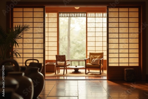 Functional Art - The Role of Shoji Screens in Modern Interior Design. photo