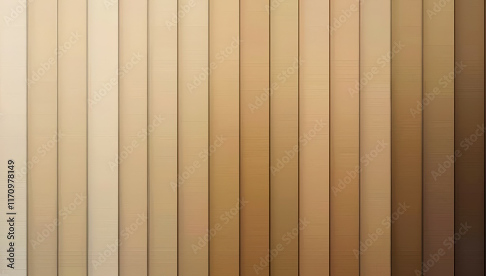 Obraz premium Abstract background with vertical gradient stripes in beige and brown tones for web design, banners, and presentations