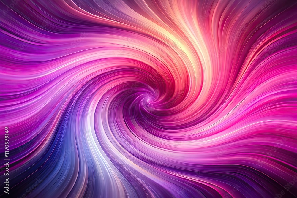 Obraz premium Abstract motion wallpaper: a vibrant pink and purple gradient swirls artistically, creating a captivating design.