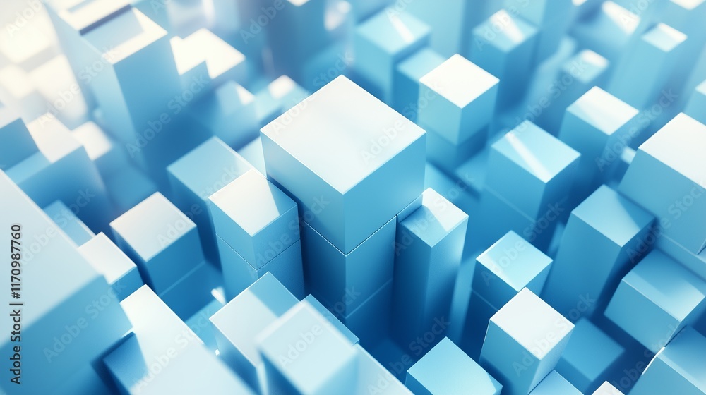 A minimalist background of sky blue 3D cubes in an isometric view, with a focus on clean geometric shapes and subtle color transitions. The HD resolution reveals intricate details. A minimalist background of sky blue 3D cubes in an isometric view, with a focus on clean geometric shapes and subtle color transitions. The HD resolution reveals intricate details.