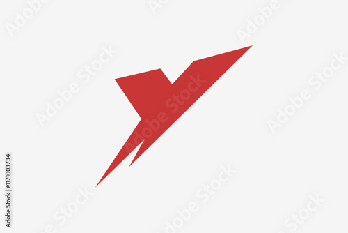 Letter Y move bold sport logo