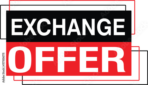 Exchange offer limited time only social media design mega store new old product for new banner design