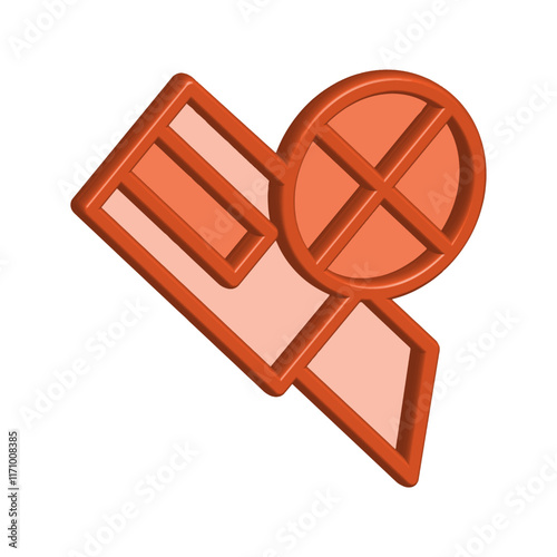 Cutter icon design template
