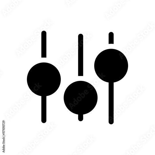 Settings icon featuring a gear symbol, representing configuration, preferences, and system adjustments.