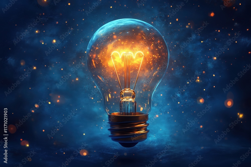 Leuchtende Ideen - Glühbirnen im Universum Leuchtende Ideen - Glühbirnen im Universum