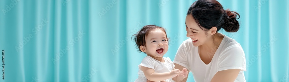 An Asian mother is teaching her child a dance, merging love, tradition, and learning in motion Capturing the heartfelt moment of early childhood development and cultural heritage, where a parent An Asian mother is teaching her child a dance, merging love, tradition, and learning in motion Capturing the heartfelt moment of early childhood development and cultural heritage, where a parent