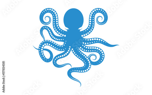 octopus vector icon illustration photo