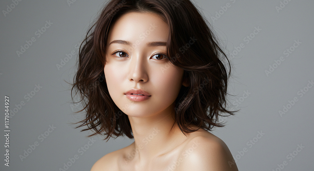 Naklejka premium 美容と健康