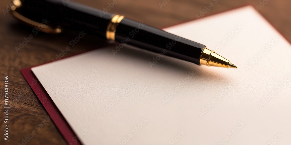 Securing Your Estate with a Living Trust. A sleek pen rests on a blank notepad, suggesting ideas waiting to be written down or plans ready to be formulated. Securing Your Estate with a Living Trust. A sleek pen rests on a blank notepad, suggesting ideas waiting to be written down or plans ready to be formulated.