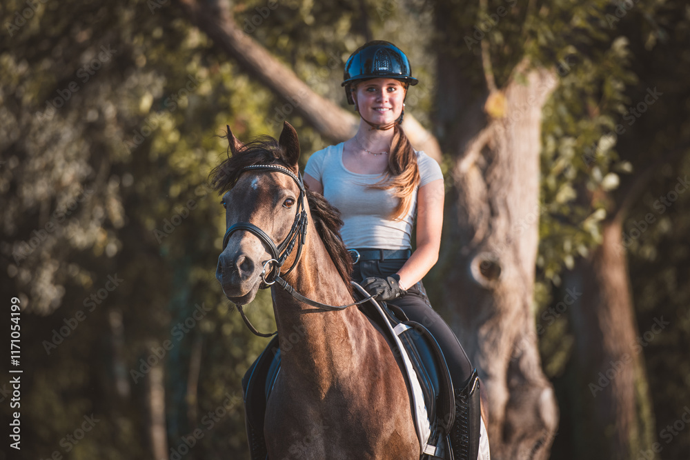 Fototapeta premium Reiten