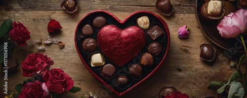 Rich and Romantic Heart Sha...