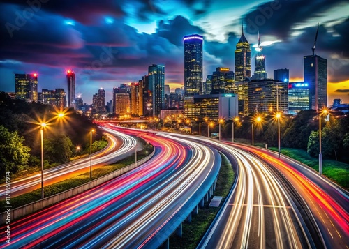 October 3rd: Long Exposure City Lights at Night