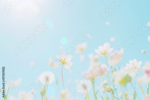美しい花畑