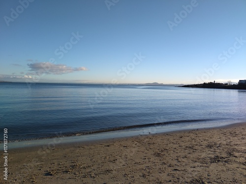 beach at sunset
