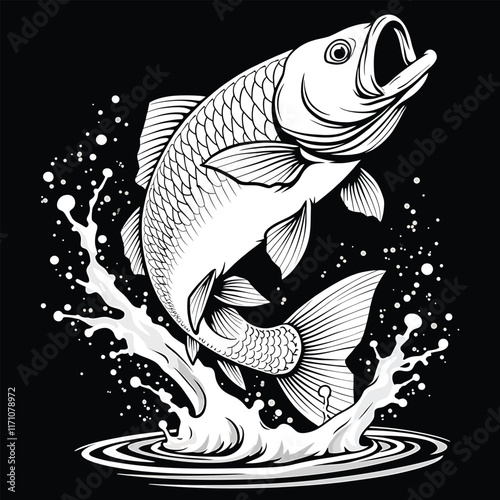 fish in the water