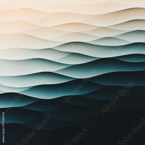 Subdued tones in gradient abstract textures, evoking calmness and serenity in design, abstrack background, no blur, photo not dark, everything is clear, copy space
