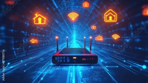 Smart Home Network Router