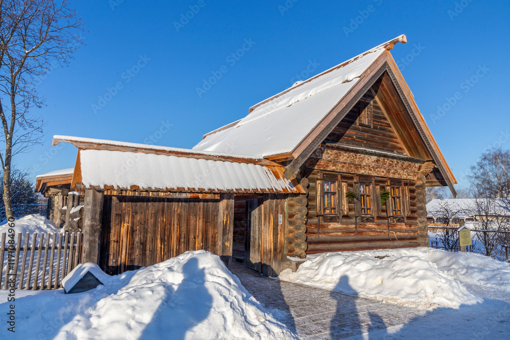 Museum of Wooden Architecture. Suzdal city, Vladimir region, Russia Museum of Wooden Architecture. Suzdal city, Vladimir region, Russia