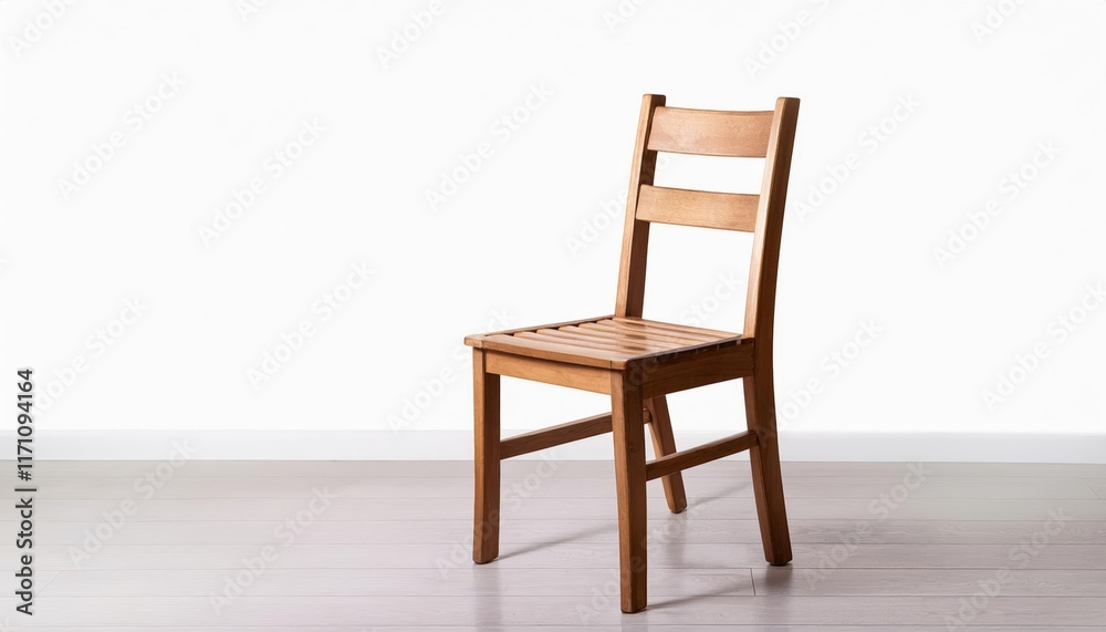 Ladder chair on white background Ladder chair on white background