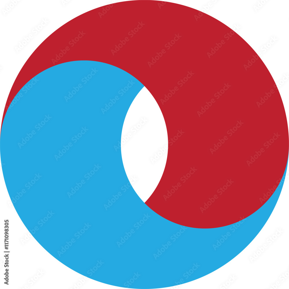  The flag of South Korea is on a white background