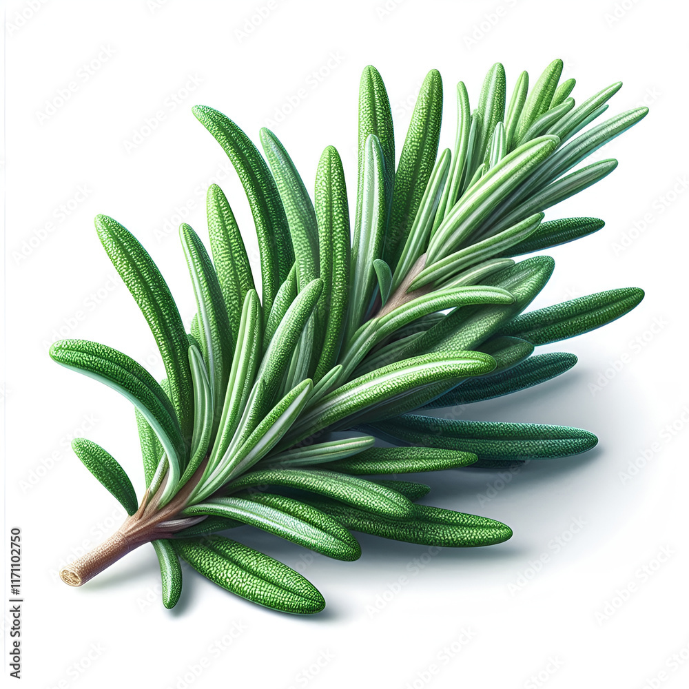 Fototapeta premium Rosemary isolated on white background