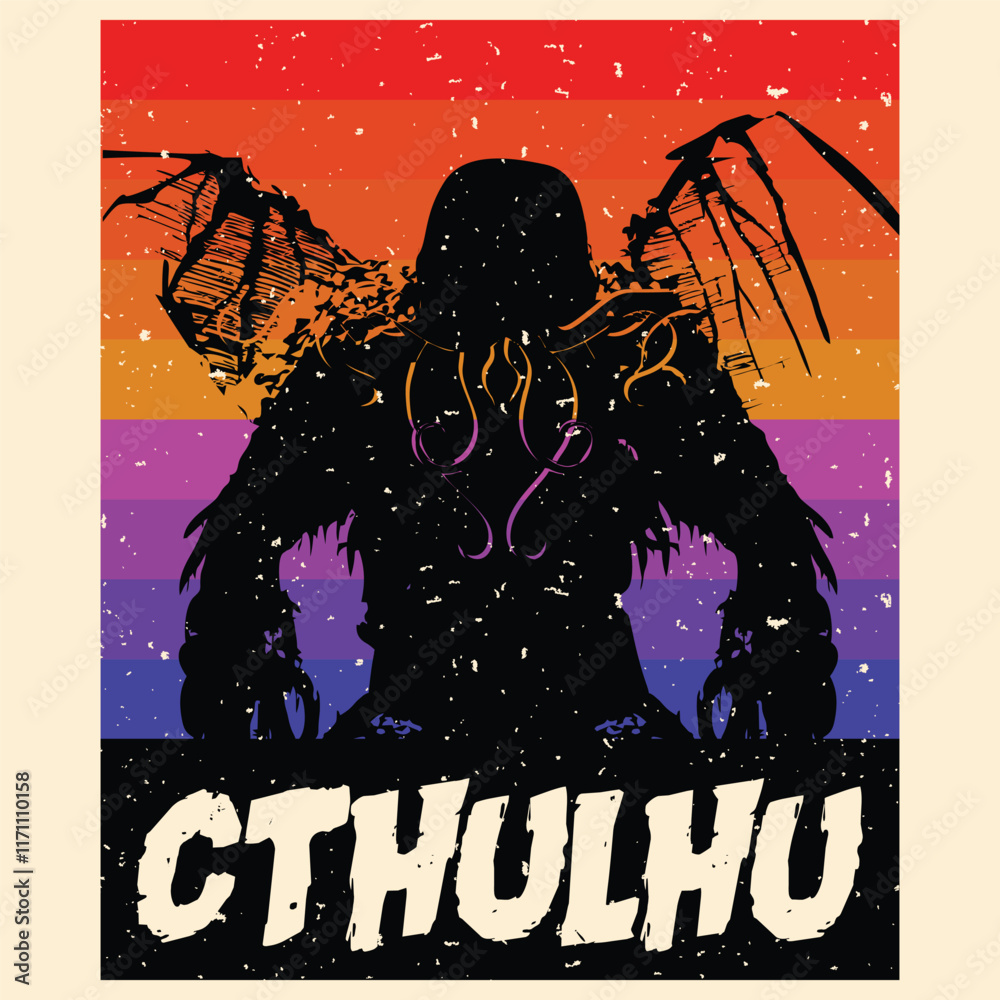 Fotografie colorful cthulhu Artwork
