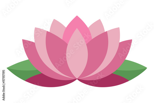vector-graphic-of-a-blooming-pink-lotus-flower