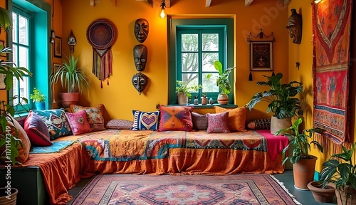 Wallpaper Mural interior of a room Torontodigital.ca