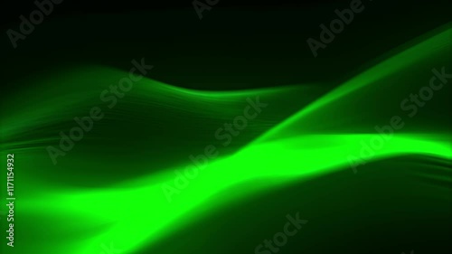  Ethereal Green Sway  A Fluid Animated Background