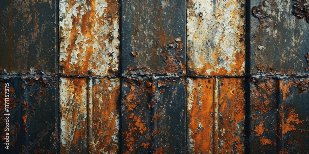 Rust-Eaten Iron: Grungy Texture and Distressed Background Rust-Eaten Iron: Grungy Texture and Distressed Background