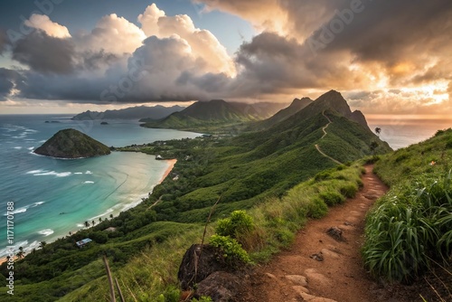 Surreal Lanikai Pillbox Hike: Dreamlike Coastal Views & Floating Islands photo