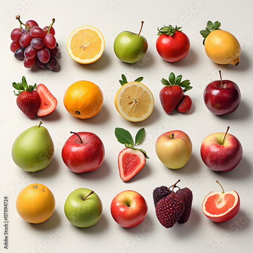 a group of different fruits photo