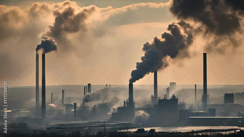 Future urban crisis with air pollution as a silent threat, causing long-term adverse health effects.
Future urban crisis with air pollution as a silent threat, causing long-term adverse health effects.