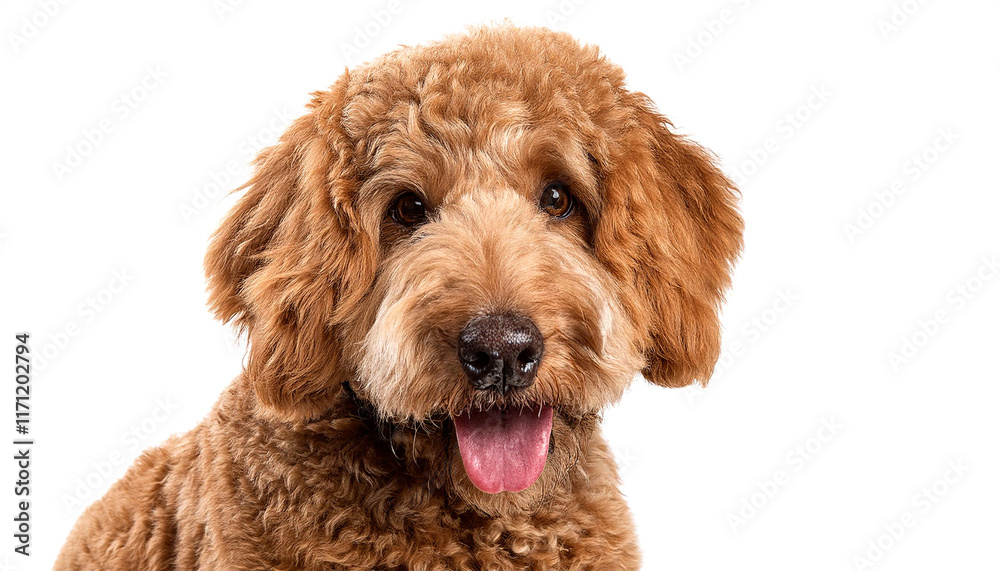 ゴールデンドゥードルのポートレート(goldendoodle portrait on white background)
ゴールデンドゥードルのポートレート(goldendoodle portrait on white background)