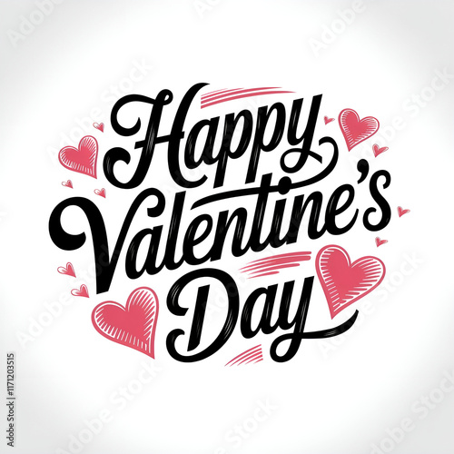 Celebrate Love in Style Happy Valentine's Day! ai generated